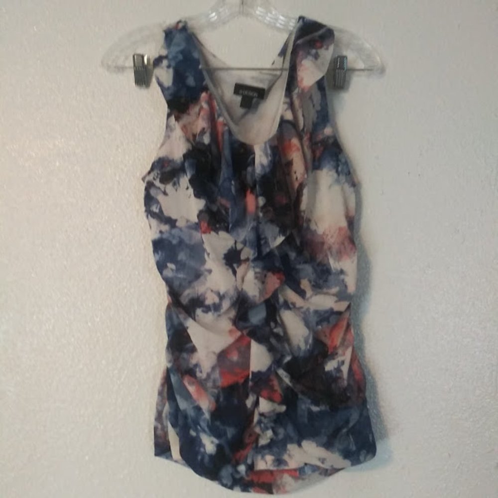 B-design women's size XL multicolored blouse